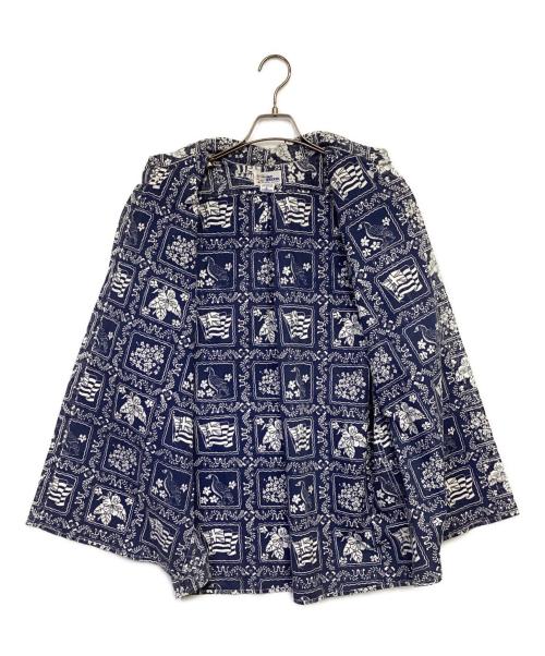 reyn spooner（レイン スプナー）reyn spooner (レイン スプナー) ラハイナセーラー アロハシャツ ネイビー サイズ:Lの古着・服飾アイテム
