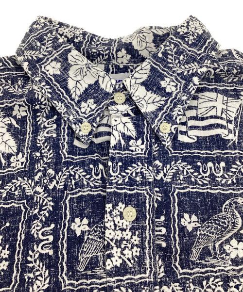 reyn spooner（レイン スプナー）reyn spooner (レイン スプナー) ラハイナセーラー アロハシャツ ネイビー サイズ:Lの古着・服飾アイテム