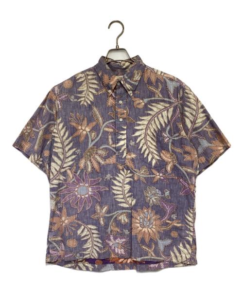 reyn spooner（レイン スプナー）reyn spooner (レイン スプナー) プルオーバー アロハシャツ パープル サイズ:Lの古着・服飾アイテム