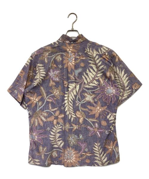 reyn spooner（レイン スプナー）reyn spooner (レイン スプナー) プルオーバー アロハシャツ パープル サイズ:Lの古着・服飾アイテム