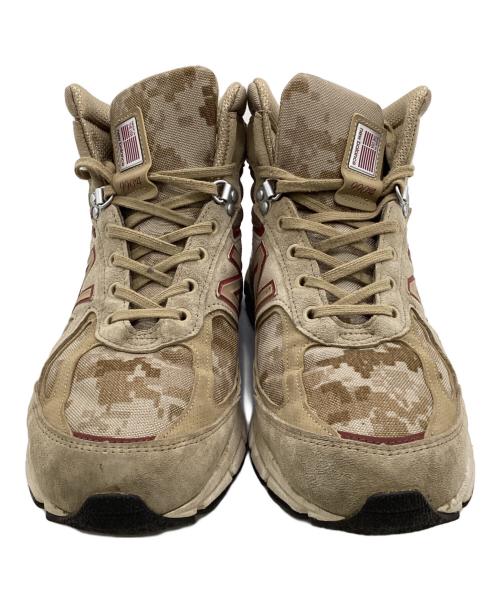 NEW BALANCE（ニューバランス）NEW BALANCE (ニューバランス) MO990HR4（エムオー990エイチアール4）カモ/タン  ベージュ サイズ:30㎝の古着・服飾アイテム