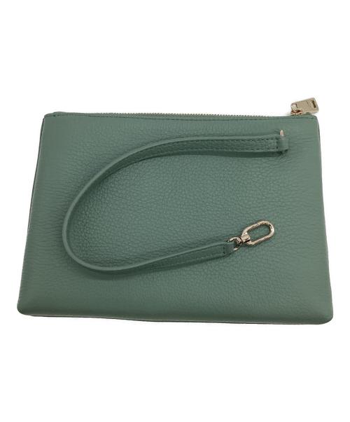 FURLA（フルラ）FURLA (フルラ) オポチュニティー ポーチ S グリーンの古着・服飾アイテム