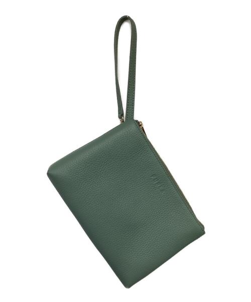 FURLA（フルラ）FURLA (フルラ) オポチュニティー ポーチ S グリーンの古着・服飾アイテム