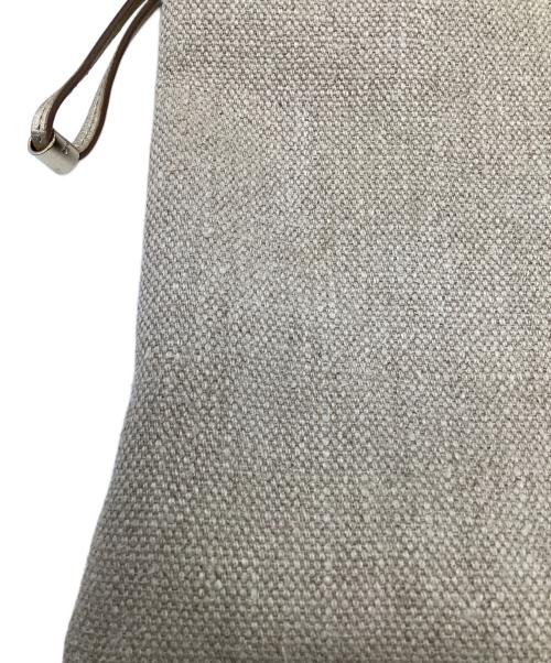 Yves Saint Laurent（イヴサンローラン）Yves Saint Laurent (イヴサンローラン) カハラ ミニトートバッグ ベージュの古着・服飾アイテム