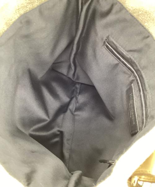 Yves Saint Laurent（イヴサンローラン）Yves Saint Laurent (イヴサンローラン) カハラ ミニトートバッグ ベージュの古着・服飾アイテム
