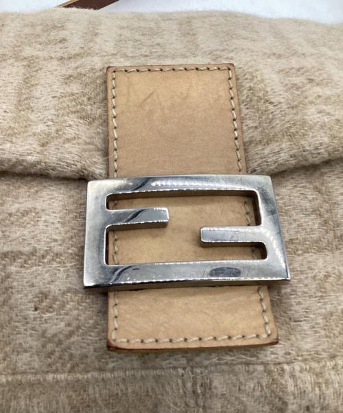 FENDI（フェンディ）FENDI (フェンディ) マンマバケット ズッカ ショルダーバッグ アイボリーの古着・服飾アイテム