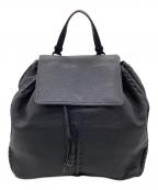 BOTTEGA VENETAボッテガベネタ）の古着「チェルボ バックパック」｜ブラック