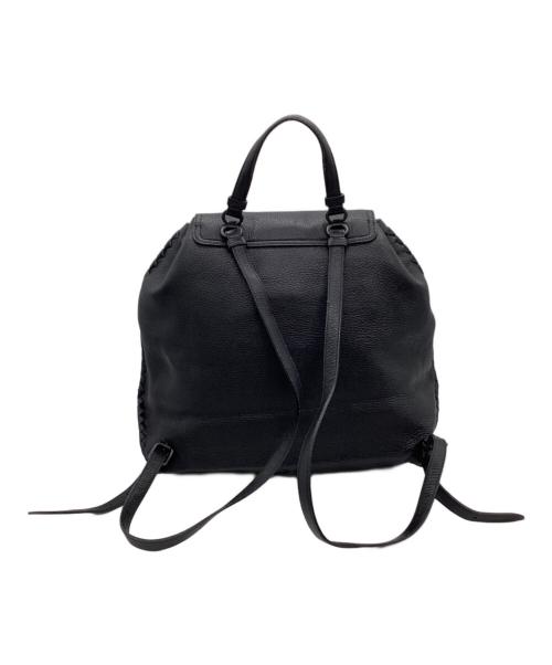 BOTTEGA VENETA（ボッテガベネタ）BOTTEGA VENETA (ボッテガベネタ) チェルボ バックパック ブラックの古着・服飾アイテム