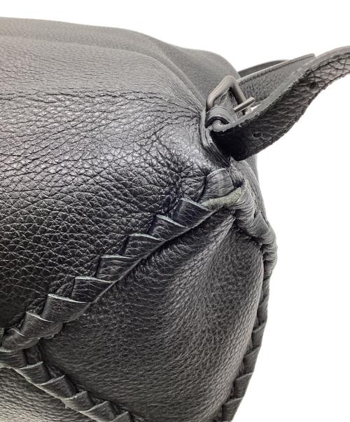 BOTTEGA VENETA（ボッテガベネタ）BOTTEGA VENETA (ボッテガベネタ) チェルボ バックパック ブラックの古着・服飾アイテム