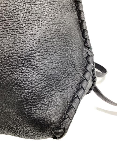 BOTTEGA VENETA（ボッテガベネタ）BOTTEGA VENETA (ボッテガベネタ) チェルボ バックパック ブラックの古着・服飾アイテム