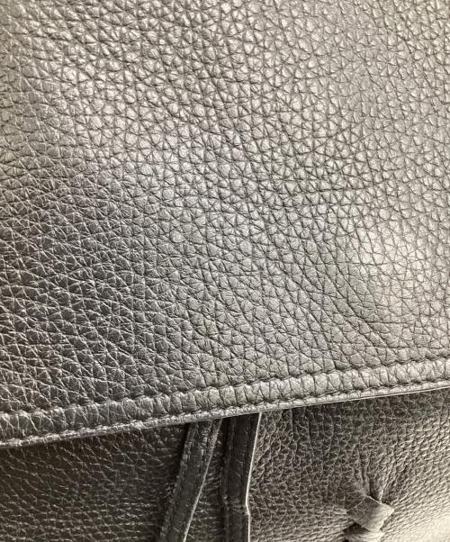 BOTTEGA VENETA（ボッテガベネタ）BOTTEGA VENETA (ボッテガベネタ) チェルボ バックパック ブラックの古着・服飾アイテム
