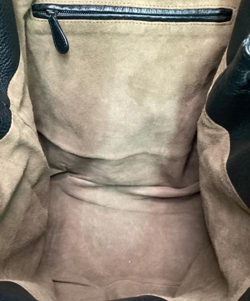 BOTTEGA VENETA（ボッテガベネタ）BOTTEGA VENETA (ボッテガベネタ) チェルボ バックパック ブラックの古着・服飾アイテム