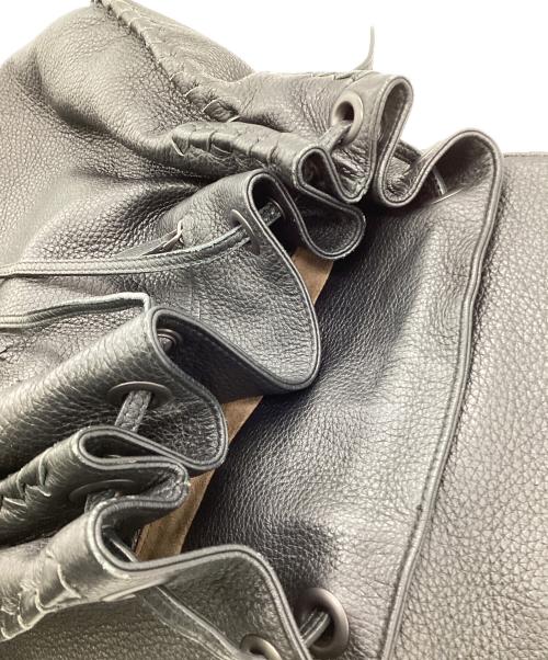 BOTTEGA VENETA（ボッテガベネタ）BOTTEGA VENETA (ボッテガベネタ) チェルボ バックパック ブラックの古着・服飾アイテム