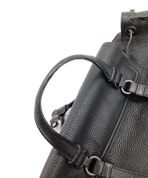 BOTTEGA VENETA（ボッテガベネタ）BOTTEGA VENETA (ボッテガベネタ) チェルボ バックパック ブラックの古着・服飾アイテム