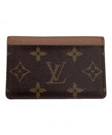 LOUIS VUITTON（ルイ ヴィトン）の古着「モノグラム ポルトカルトサーンプル 名刺入れ」