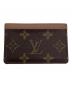 LOUIS VUITTON（ルイ ヴィトン）の古着「モノグラム ポルトカルトサーンプル 名刺入れ」