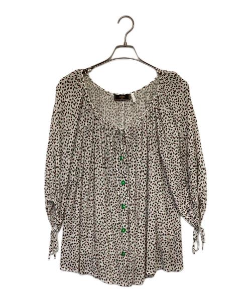 FENDI 365（フェンディ）FENDI 365 (フェンディ) 七分袖ブラウス マルチカラー サイズ:J40の古着・服飾アイテム