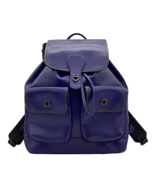 COACH（コーチ）COACH (コーチ) リュック ブルーの古着・服飾アイテム