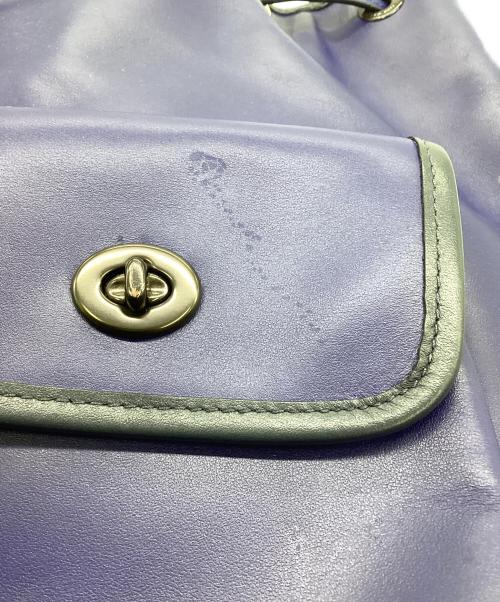 COACH（コーチ）COACH (コーチ) リュック ブルーの古着・服飾アイテム