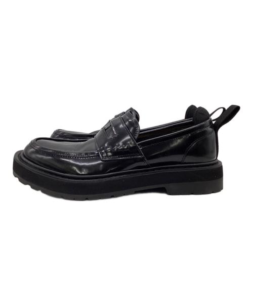 Onitsuka Tiger（オニツカタイガー）Onitsuka Tiger (オニツカタイガー) TIGER LOAFER（タイガー ローファー） ブラック サイズ:25㎝の古着・服飾アイテム
