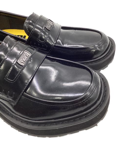 Onitsuka Tiger（オニツカタイガー）Onitsuka Tiger (オニツカタイガー) TIGER LOAFER（タイガー ローファー） ブラック サイズ:25㎝の古着・服飾アイテム