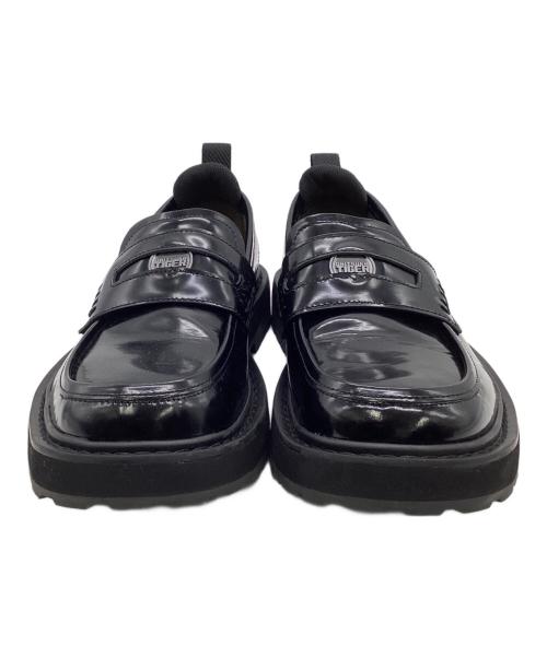 Onitsuka Tiger（オニツカタイガー）Onitsuka Tiger (オニツカタイガー) TIGER LOAFER（タイガー ローファー） ブラック サイズ:25㎝の古着・服飾アイテム