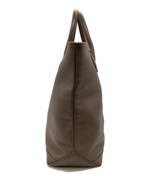 YOUNG & OLSEN The DRYGOODS STORE（ヤングアンドオルセン ザ ドライグッズストア）YOUNG & OLSEN The DRYGOODS STORE (ヤングアンドオルセン ザ ドライグッズストア) EMBOSSED LEATHER HAVERSACK M（エンボスレザー ハバーサック M) ベージュの古着・服飾アイテム
