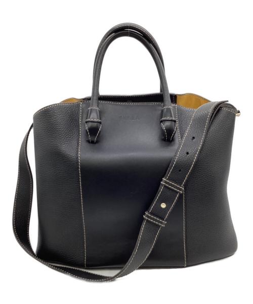 FURLA（フルラ）FURLA (フルラ) MIASTELLA（ミアステラ）L トートバッグ ブラックの古着・服飾アイテム