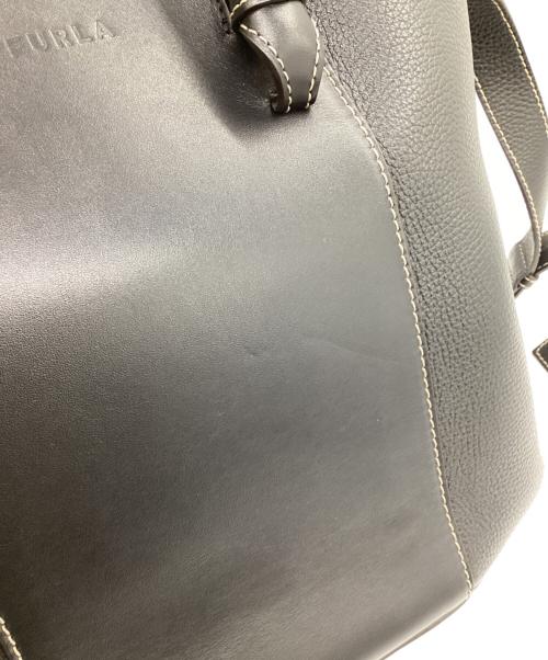 FURLA（フルラ）FURLA (フルラ) MIASTELLA（ミアステラ）L トートバッグ ブラックの古着・服飾アイテム