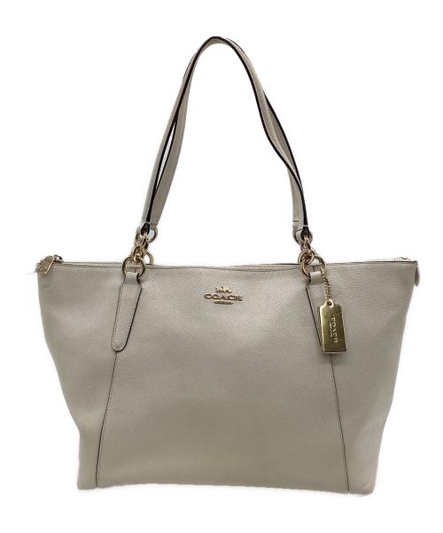 COACH（コーチ）COACH (コーチ) トートバッグ アイボリーの古着・服飾アイテム