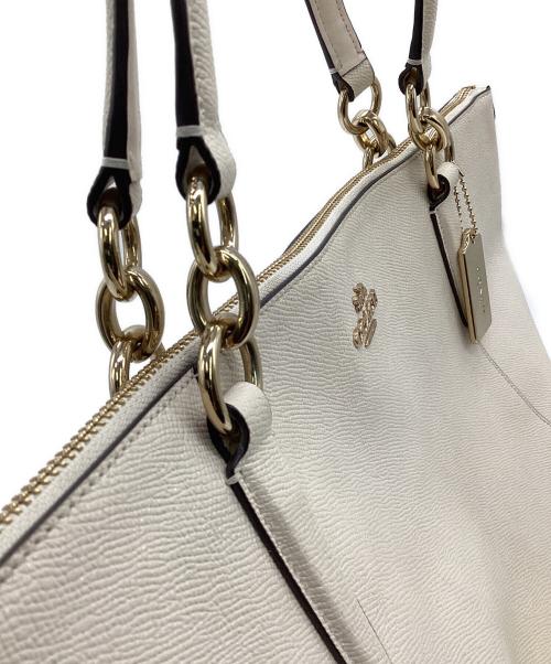 COACH（コーチ）COACH (コーチ) トートバッグ アイボリーの古着・服飾アイテム
