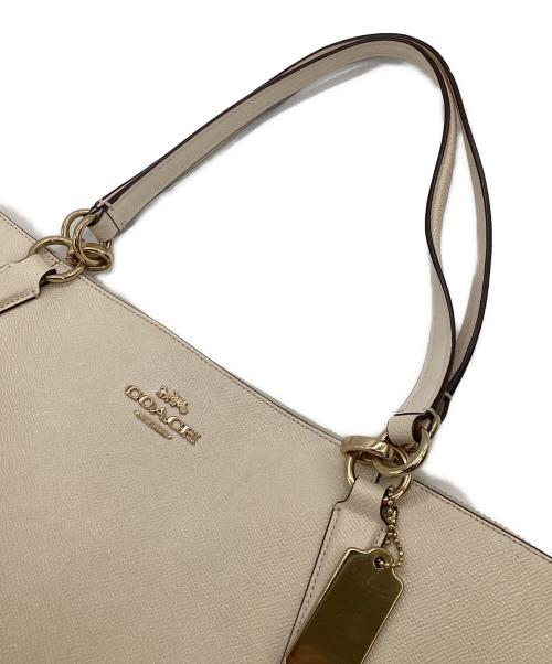 COACH（コーチ）COACH (コーチ) トートバッグ アイボリーの古着・服飾アイテム