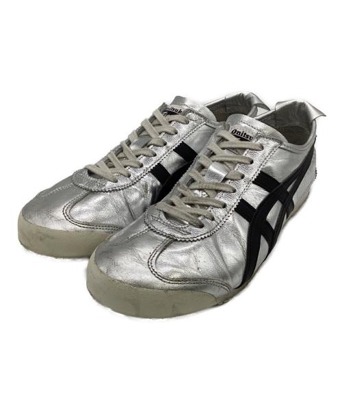 Onitsuka Tiger（オニツカタイガー）Onitsuka Tiger (オニツカタイガー) MEXICO 66 スニーカー シルバー サイズ:26㎝の古着・服飾アイテム