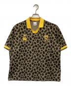 PUMA×SASQUATCHfabrix.プーマ×サスクワッチファブリックス）の古着「別注 SOCCER SHIRT（サッカーシャツ）」｜ベージュ