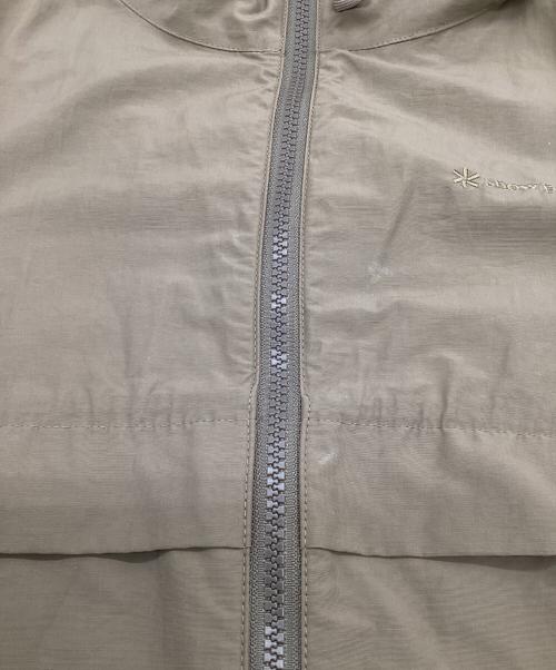 Snow peak（スノーピーク）Snow peak (スノーピーク) URBAN RESEARCH DOORS (アーバンリサーチドアーズ) WEATHER LIGHT PARKA（ウェザー ライト パーカ） ベージュ サイズ:Mの古着・服飾アイテム