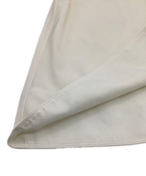 BALLSEY（ボールジィ）BALLSEY (ボールジィ) 2-wayストレッチタイ付きスタンドカラーブラウス アイボリー サイズ:36の古着・服飾アイテム