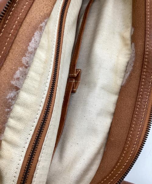 genten（ゲンテン）genten (ゲンテン) レザートートバッグ ブラウンの古着・服飾アイテム