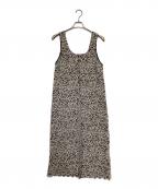 ROSE BUD×mag.by cローズバッド×マグバイシー）の古着「LACE SLEEVELESS DRESS（レース スリーブレス ドレス）」｜グレー