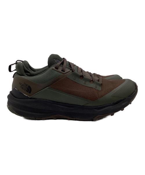THE NORTH FACE（ザ ノース フェイス）THE NORTH FACE (ザ ノース フェイス) VECTIV EXPLORIS 2 FUTURELIGHT（ベクティブ エクスプロリス2 フューチャーライト）ハイキングシューズ カーキ×ブラウン サイズ:26.5㎝の古着・服飾アイテム