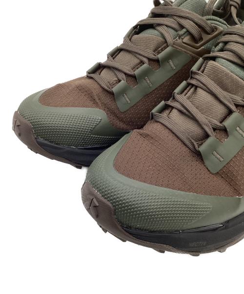 THE NORTH FACE（ザ ノース フェイス）THE NORTH FACE (ザ ノース フェイス) VECTIV EXPLORIS 2 FUTURELIGHT（ベクティブ エクスプロリス2 フューチャーライト）ハイキングシューズ カーキ×ブラウン サイズ:26.5㎝の古着・服飾アイテム