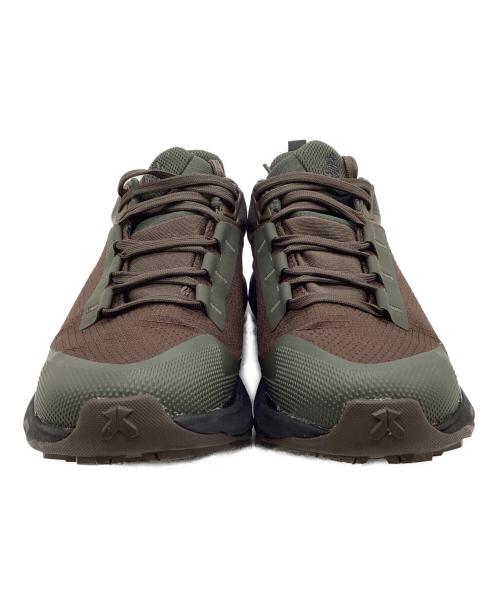THE NORTH FACE（ザ ノース フェイス）THE NORTH FACE (ザ ノース フェイス) VECTIV EXPLORIS 2 FUTURELIGHT（ベクティブ エクスプロリス2 フューチャーライト）ハイキングシューズ カーキ×ブラウン サイズ:26.5㎝の古着・服飾アイテム