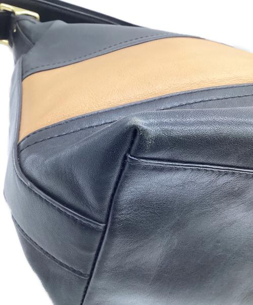 COACH（コーチ）COACH (コーチ) 2WAY ショルダーバッグ ブラック×ブラウンの古着・服飾アイテム
