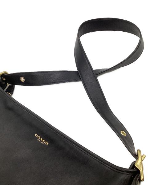 COACH（コーチ）COACH (コーチ) 2WAY ショルダーバッグ ブラック×ブラウンの古着・服飾アイテム