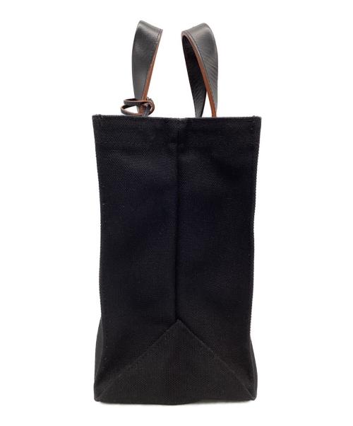 hALON（アーロン）hALON (アーロン) HOLIDAY MINI-TOTE（ホリディ ミニトートバッグ） ブラックの古着・服飾アイテム