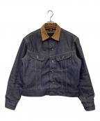 LEEリー）の古着「THE ARCHIVES 101-LJ 1950's MODEL（1950 ライダース）」｜インディゴ×カーキ