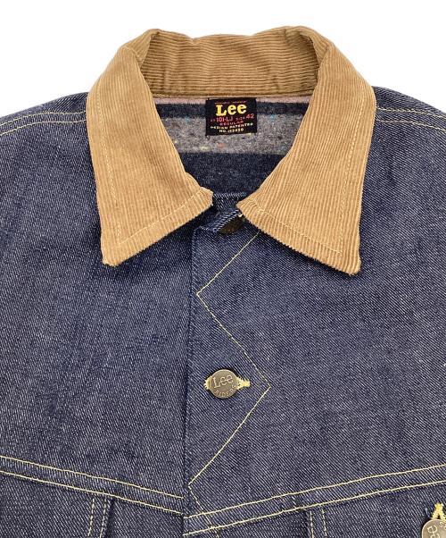 LEE（リー）LEE (リー) THE ARCHIVES 101-LJ 1950's MODEL（1950 ライダース） インディゴ×カーキ サイズ:42の古着・服飾アイテム