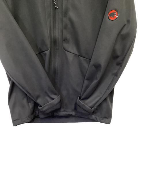 MAMMUT（マムート）MAMMUT (マムート) アルティメイト 8 ソフトシェル フーデッド ジャケット ブラック サイズ:XLの古着・服飾アイテム