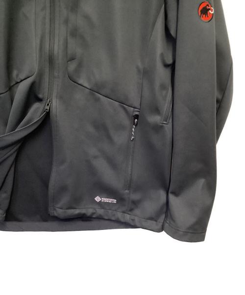 MAMMUT（マムート）MAMMUT (マムート) アルティメイト 8 ソフトシェル フーデッド ジャケット ブラック サイズ:XLの古着・服飾アイテム