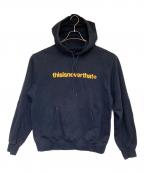 thisisneverthatディスイズネバーザット）の古着「T-Logo Hoodie（T-ロゴ フーディー）」｜ネイビー