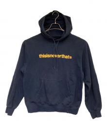 thisisneverthat（ディスイズネバーザット）の古着「T-Logo Hoodie（T-ロゴ フーディー）」｜ネイビー